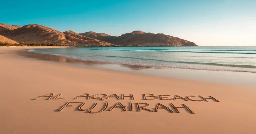 Al Aqah Beach Fujairah