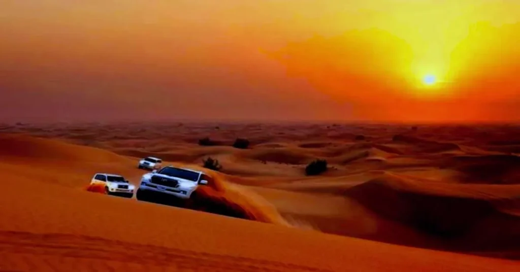 Desert Safari Dubai Pick Up from Ajman